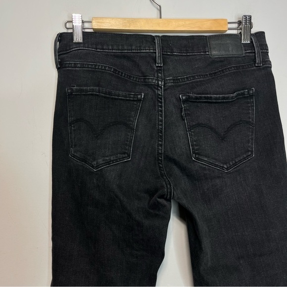 Levi’s 311 Shaping Skinny Ankle Zip Black Jeans, Size 28 - Picture 6 of 13